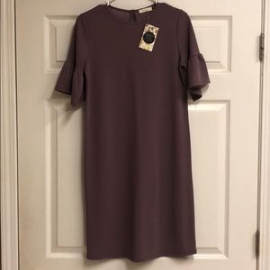 Boutique Ruffle Sleeve Dress